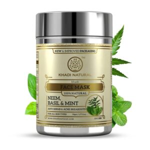 Khadi Natural Neem,Basil & Mint Face Mask