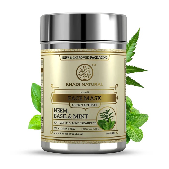 buy Khadi Natural Neem,Basil & Mint Face Mask in UK & USA