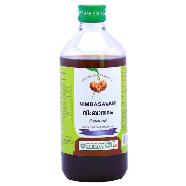 buy Vaidyaratnam Ayurvedic Nimbasavam Syrup in UK & USA