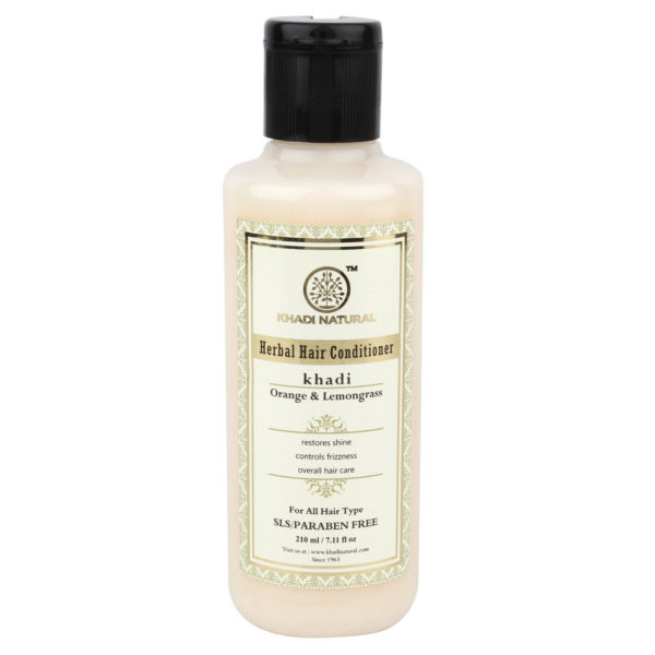 buy Khadi Natural Orange & Lemongrass Hair Conditioner- SLS & Paraben Free in UK & USA