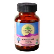 buy Organic India Flaxseed Oil Capsules in UK & USA