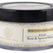 buy Khadi Natural Rose, Apricot & Walnut Facial Scrub in UK & USA
