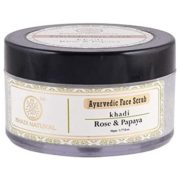 buy Khadi Natural Rose & Papaya Herbal Face Scrub in UK & USA