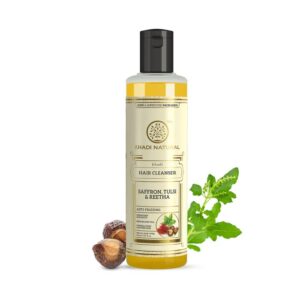 Khadi Natural Saffron, Tulsi & Reetha Shampoo
