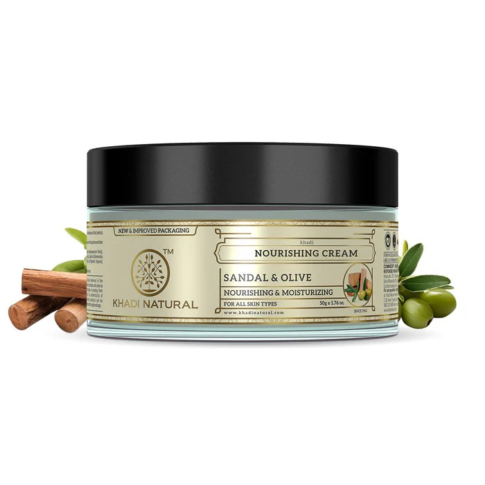 buy Khadi Natural Sandal Olive Nourishing Cream in UK & USA