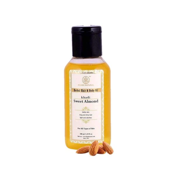 buy Khadi Natural Sweet Almond Oil in UK & USA