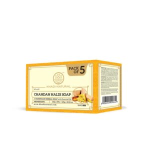 Khadi Natural Ayurvedic Chandan Haldi Soaps Combo