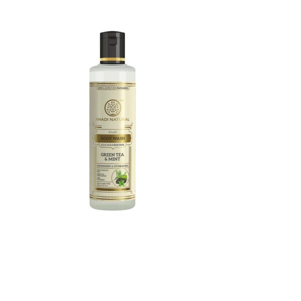 buy Khadi Natural Green Tea & Mint Body Wash (PARABEN FREE) in UK & USA