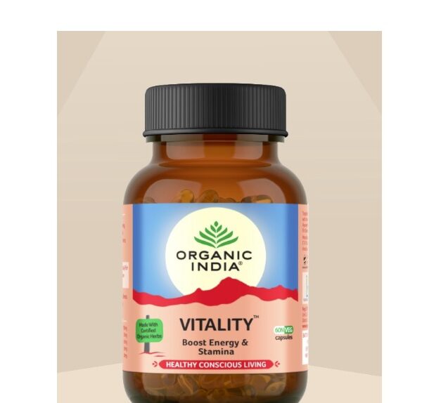 buy Organic India Vitality Capsules in UK & USA