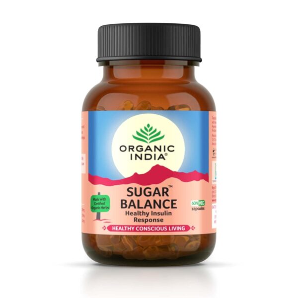 buy Organic India Sugr / Sugar Balance Capsules in UK & USA
