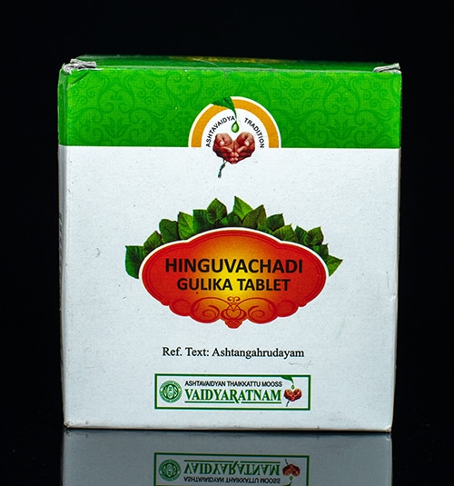 buy Vaidyaratnam Hinguvachadi Gulika Tablets in UK & USA