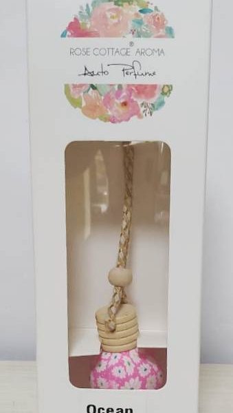 buy Mr. Aroma Rose Cottage Aroma Auto Perfume Ocean Hanging Car Diffuser in UK & USA
