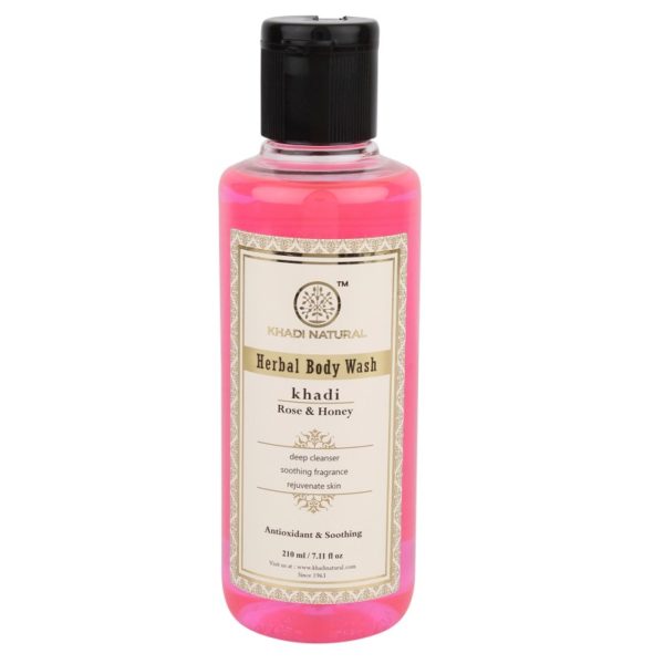 buy Khadi Natural Rose & Honey Body Wash in UK & USA