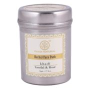 buy Khadi Natural Sandal & Rose Face Pack in UK & USA