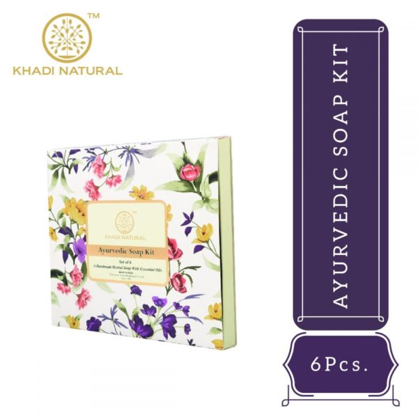 buy Khadi Natural Handmade Herbal Soap ( Pack of 6 Soaps) in UK & USA