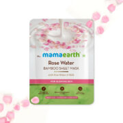 buy Mamaearth Rose Water Bamboo Sheet Mask in UK & USA