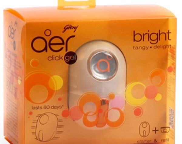 buy Godrej Aer Click Gel Bright Tangy Delight Car Freshener in UK & USA
